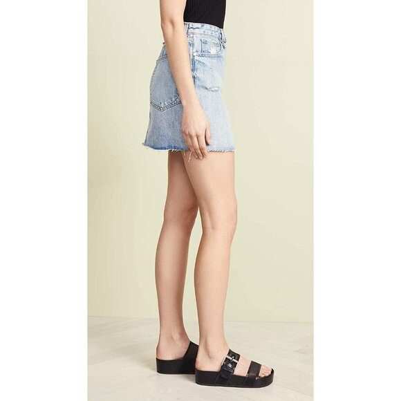 Rag & Bone/JEAN Women s Anna Skirt, Mandy, Blue, Size 26 - Picture 3 of 6